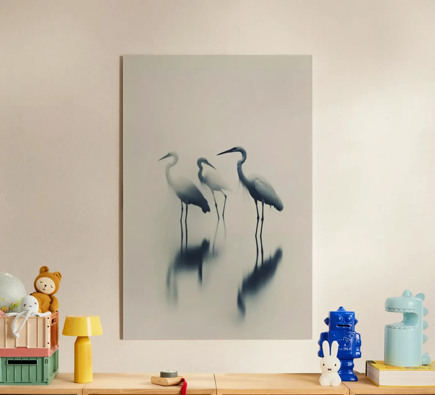 Three Birds Acryl-Glas von treechild