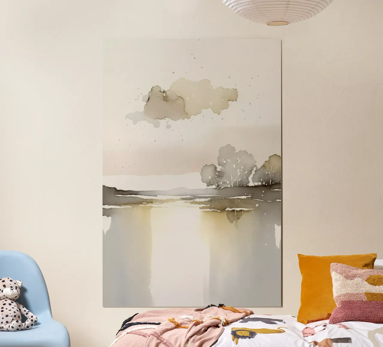 Pastel Landscape No 1 poster da treechild