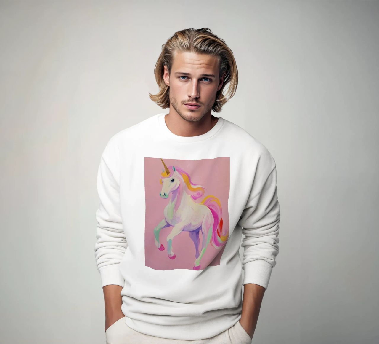 Unicorn No 1 felpa da treechild