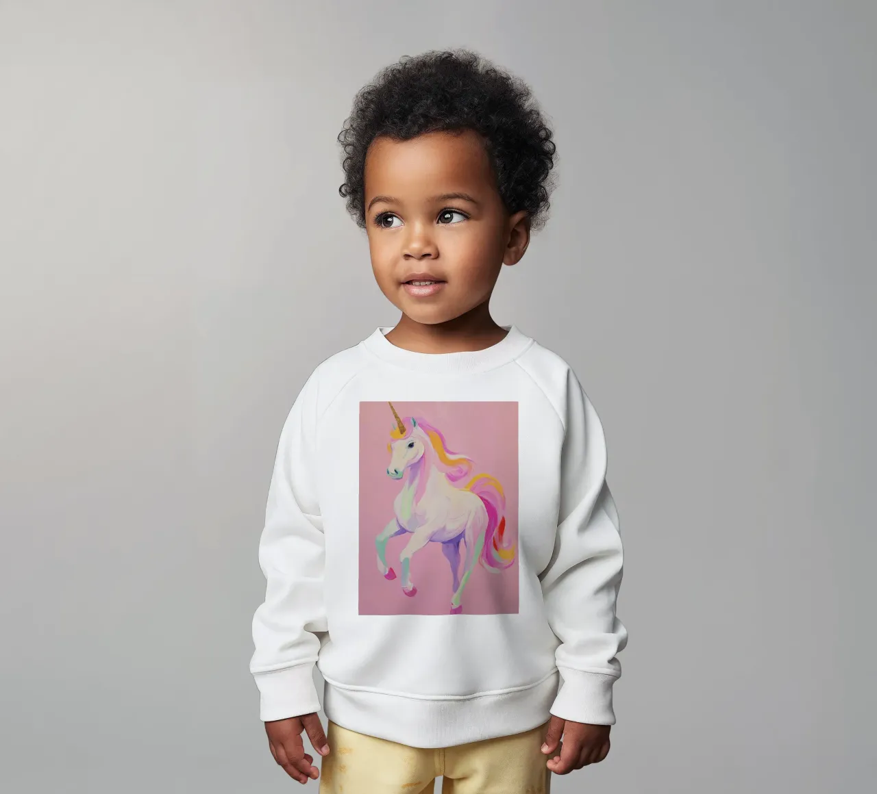 Unicorn No 1 felpa neonato da treechild