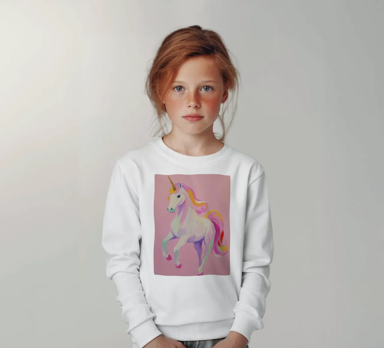 Unicorn No 1 kids sweatshirt by treechild