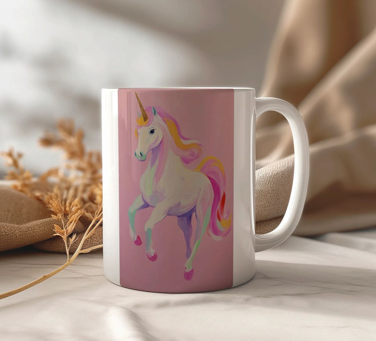 Unicorn No 1 tazza in ceramica da treechild