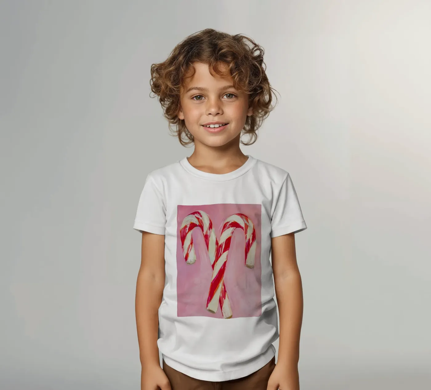 Candy Canes t-shirt bambini da treechild