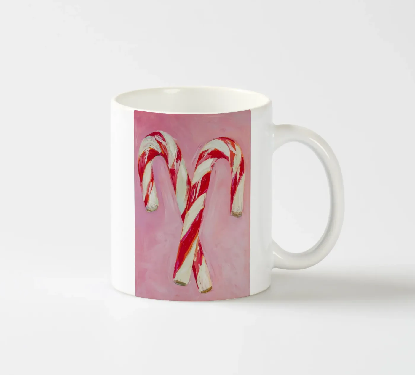 Candy Canes ceramic mug by treechild