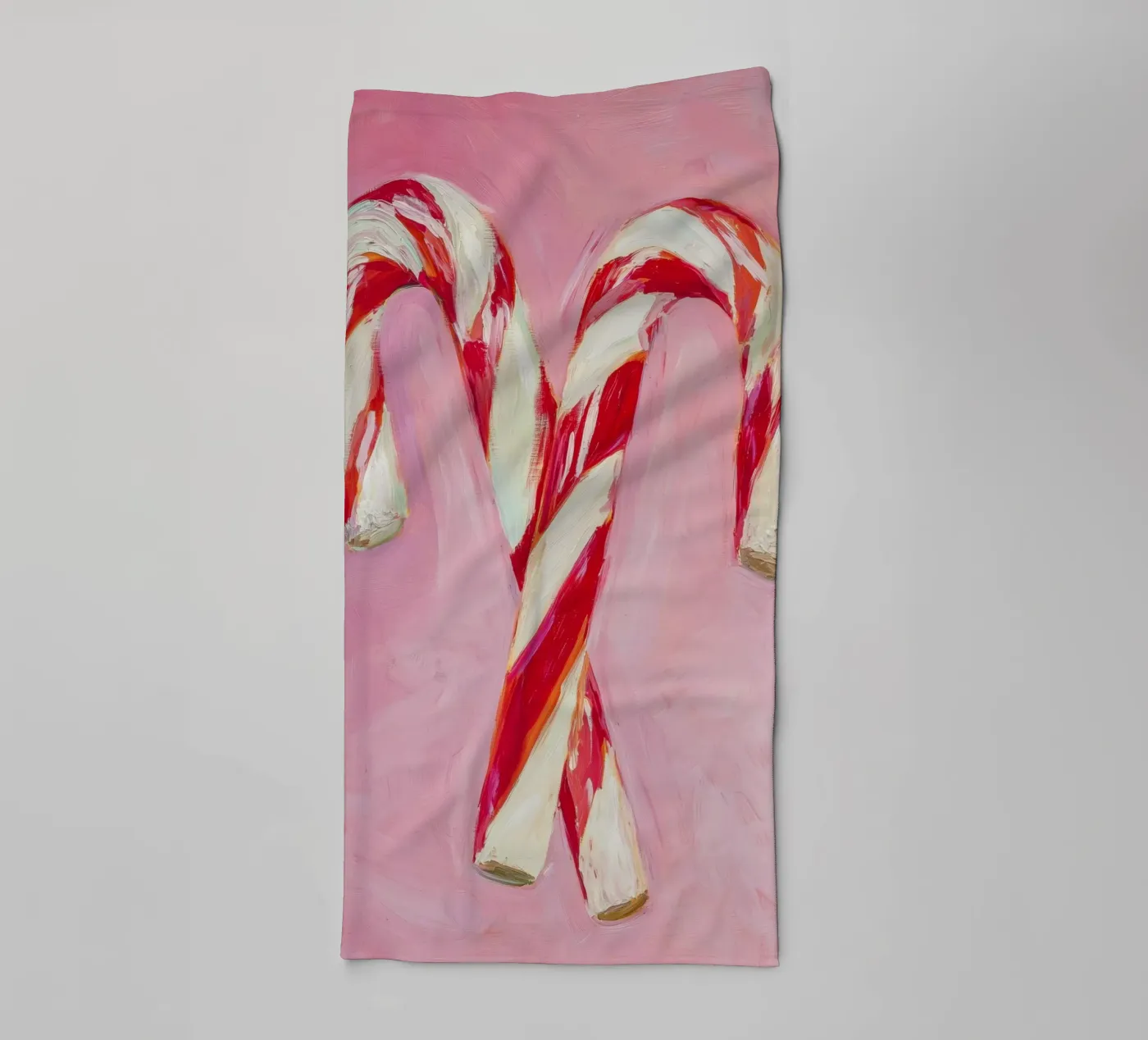 Candy Canes badhanddoek van treechild