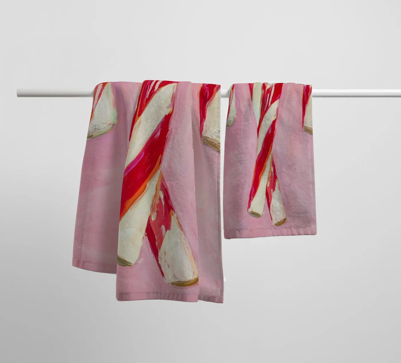 Candy Canes badhanddoek van treechild