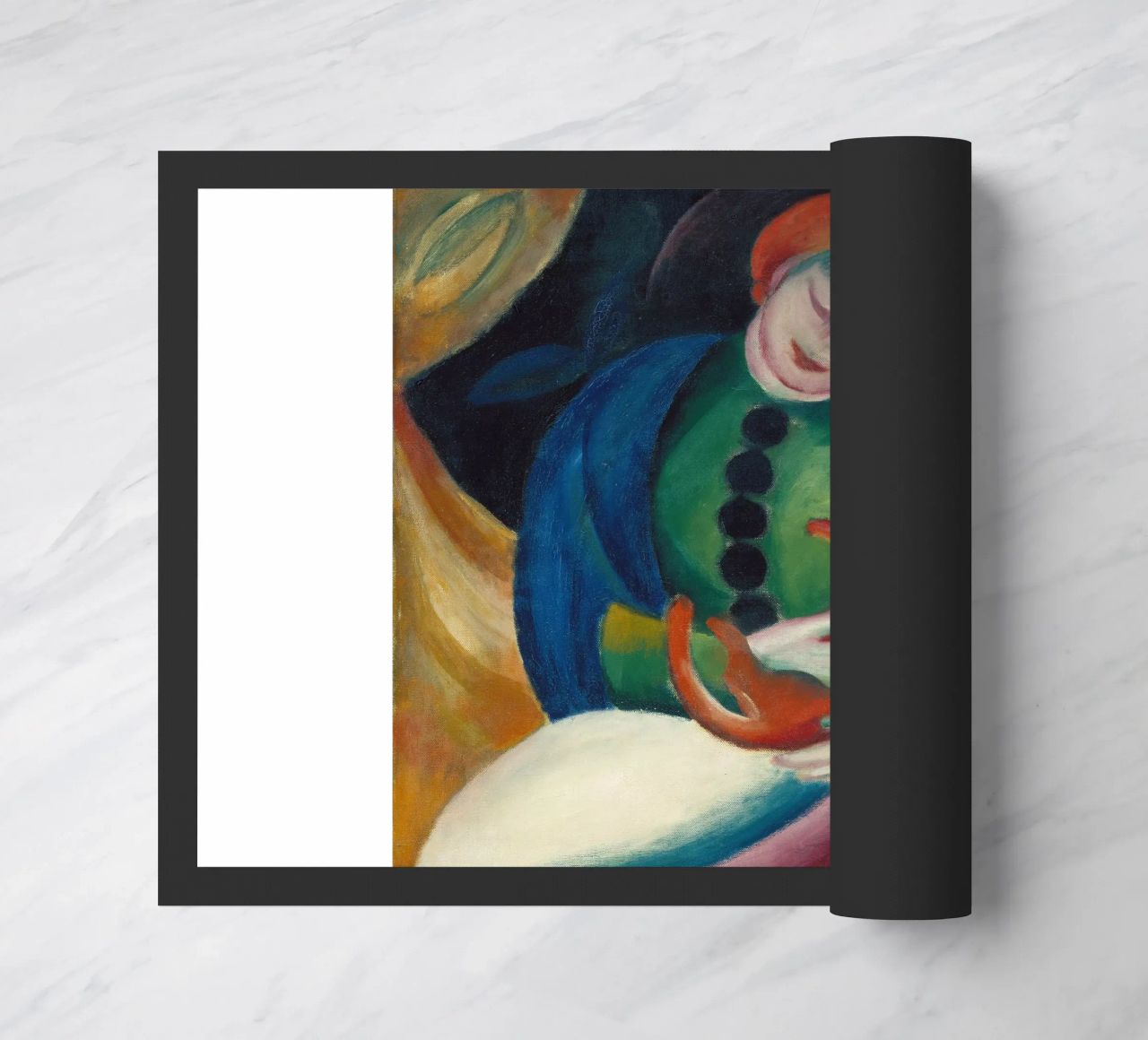 Franz Marc - Ragazza con gatto zerbino da ARTOTHEK