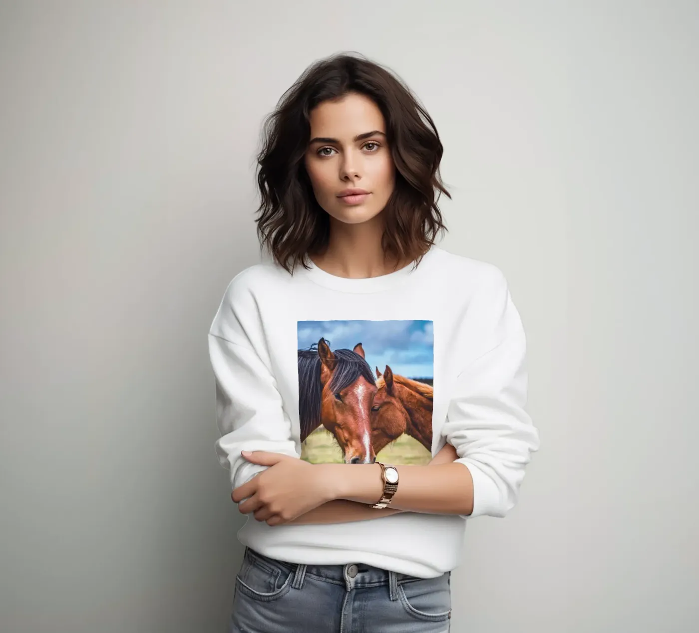 Madre e figlio felpa da Dave Hare Photography