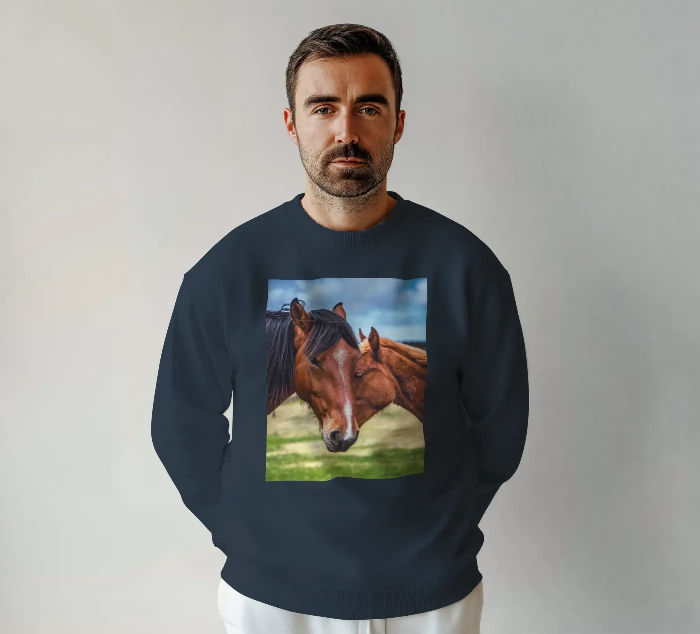 Madre e figlio felpa da Dave Hare Photography