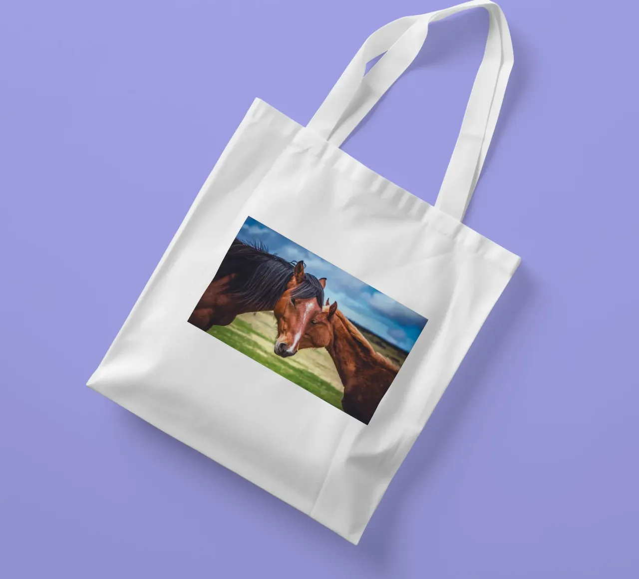 Mother and Son tote bag by Dave Hare Photography