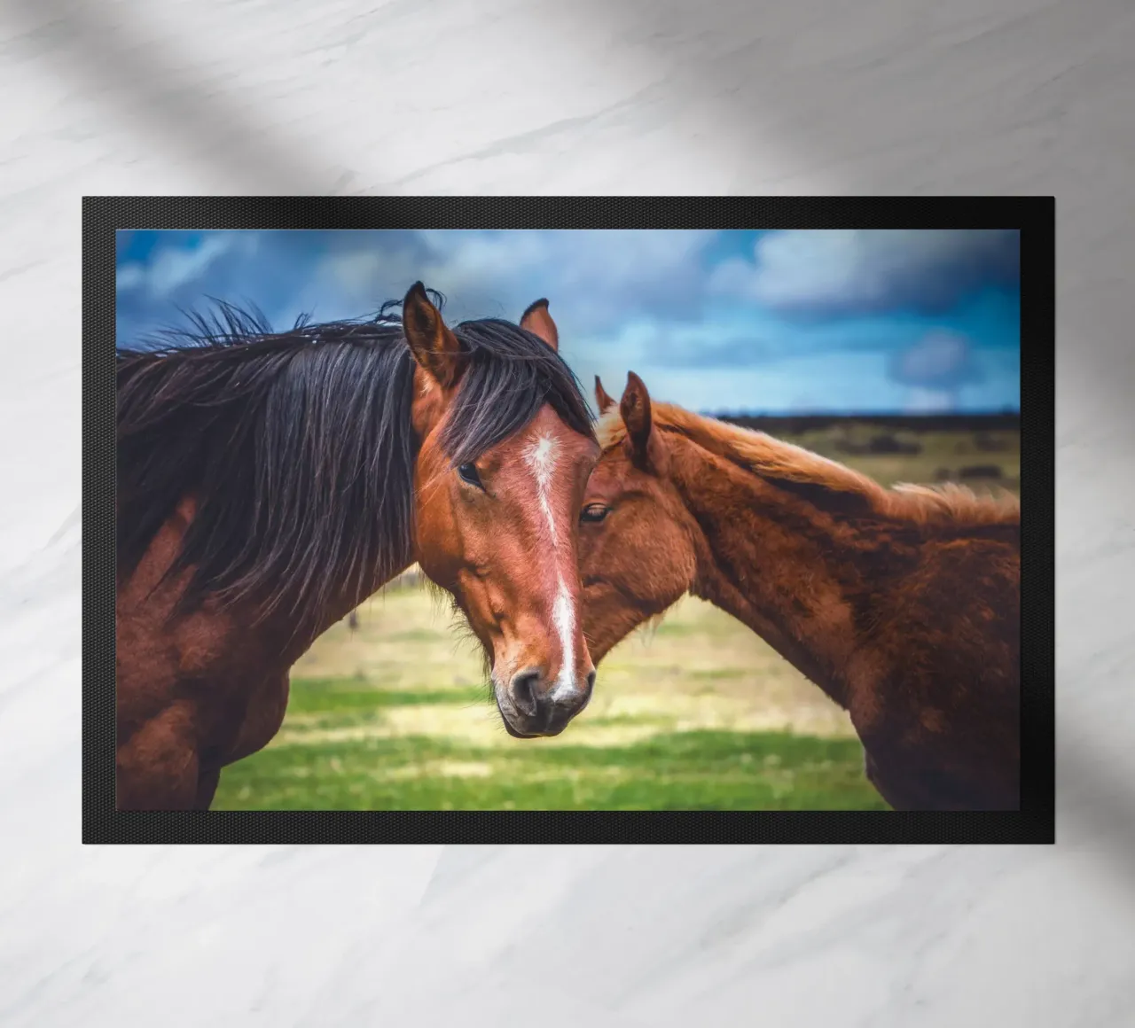 Madre e figlio zerbino da Dave Hare Photography