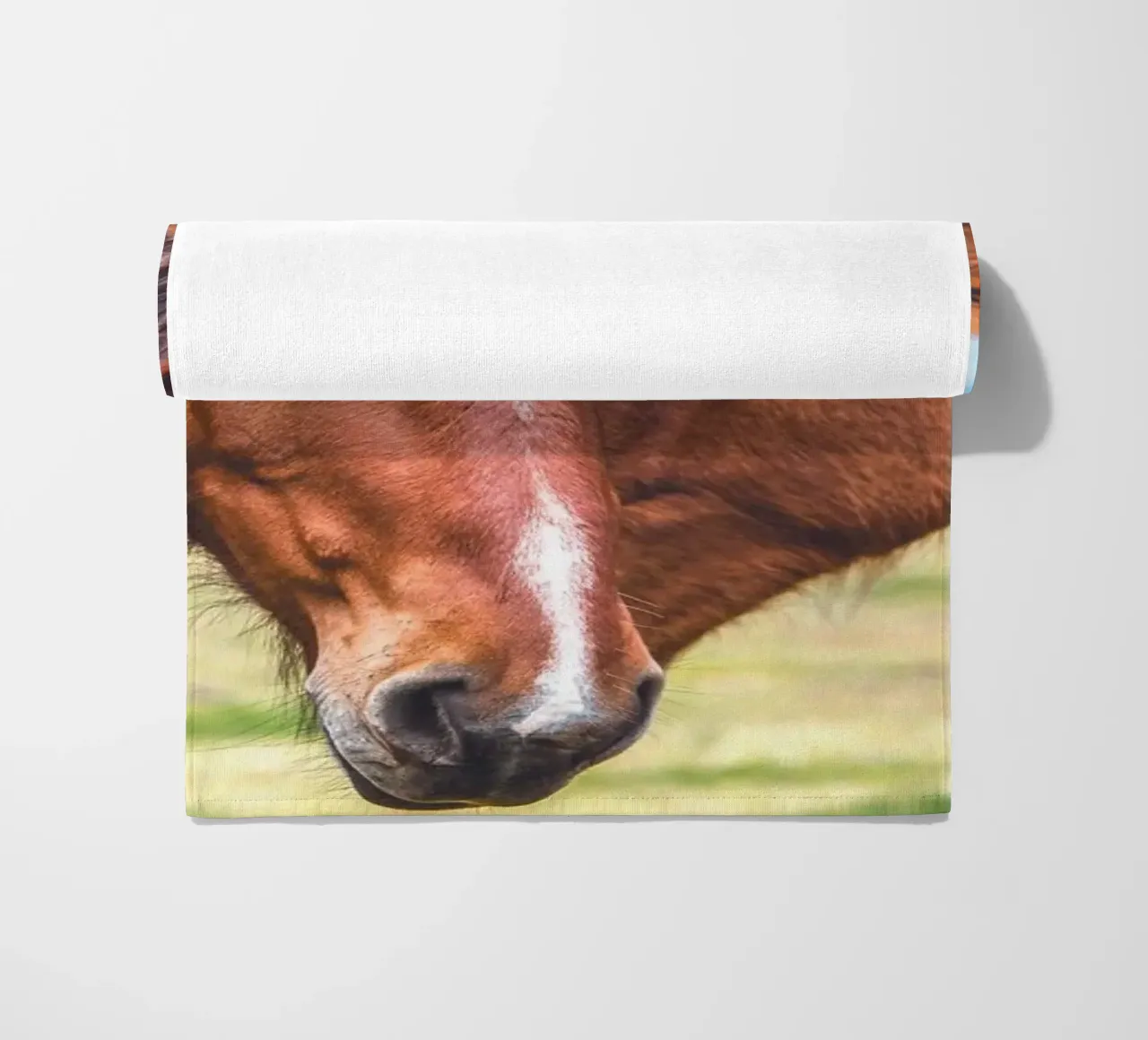 Mother and Son beach towel by Dave Hare Photography