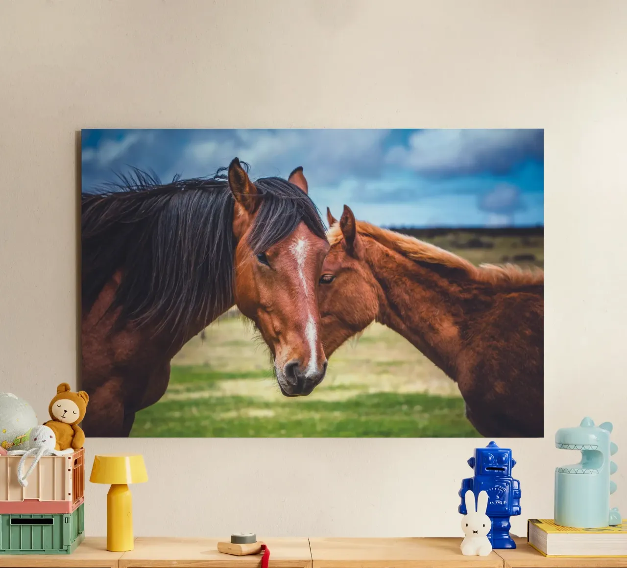 Madre e figlio alluminio dibond da Dave Hare Photography