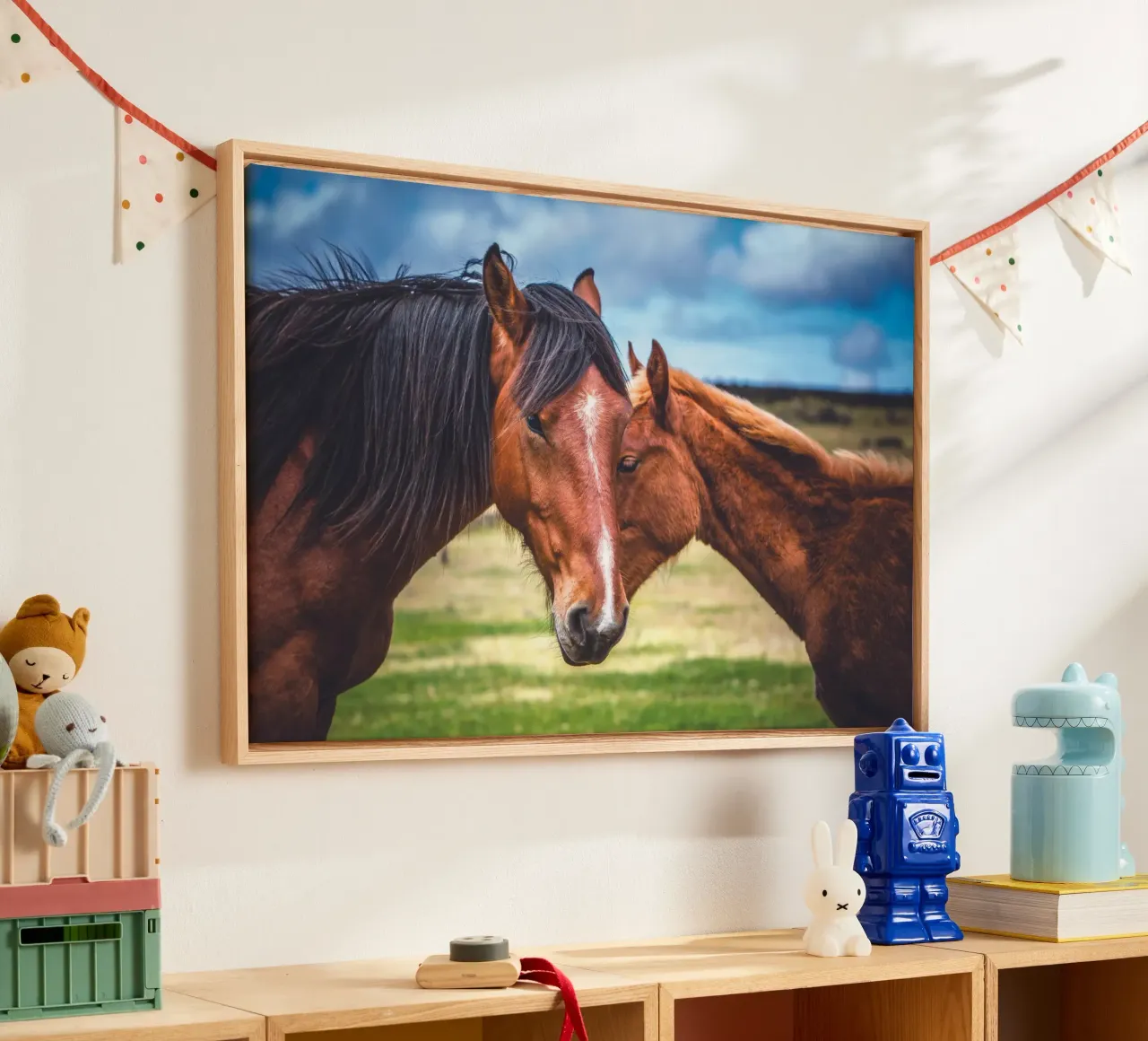 Madre e figlio tela da Dave Hare Photography