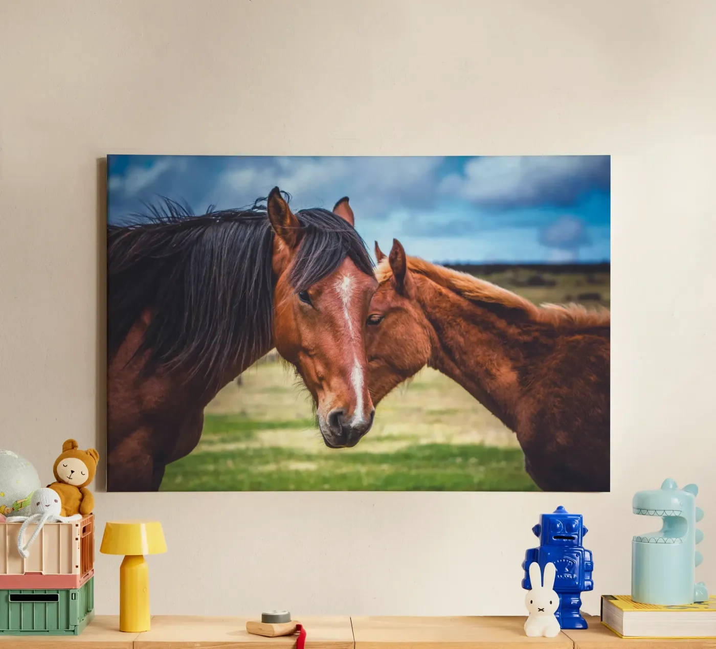 Mother and Son tela da Dave Hare Photography