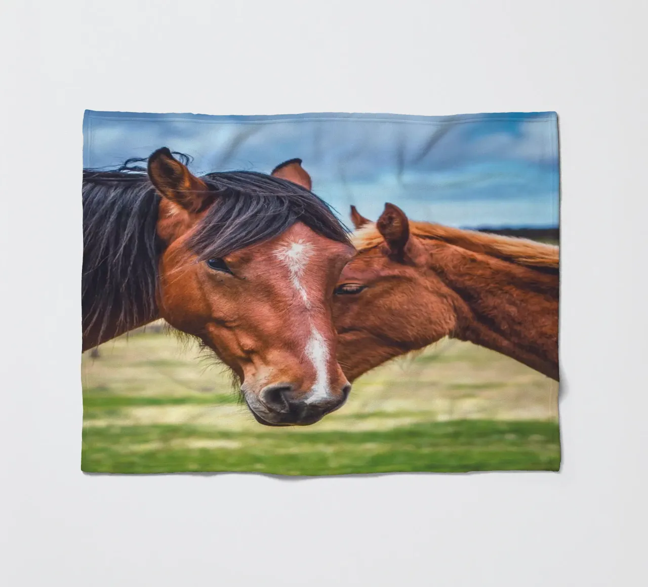 Mutter und Sohn Fleecedecke von Dave Hare Photography