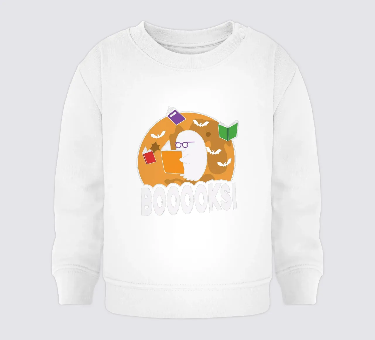 BOOOOKS felpa neonato da edsonramosart