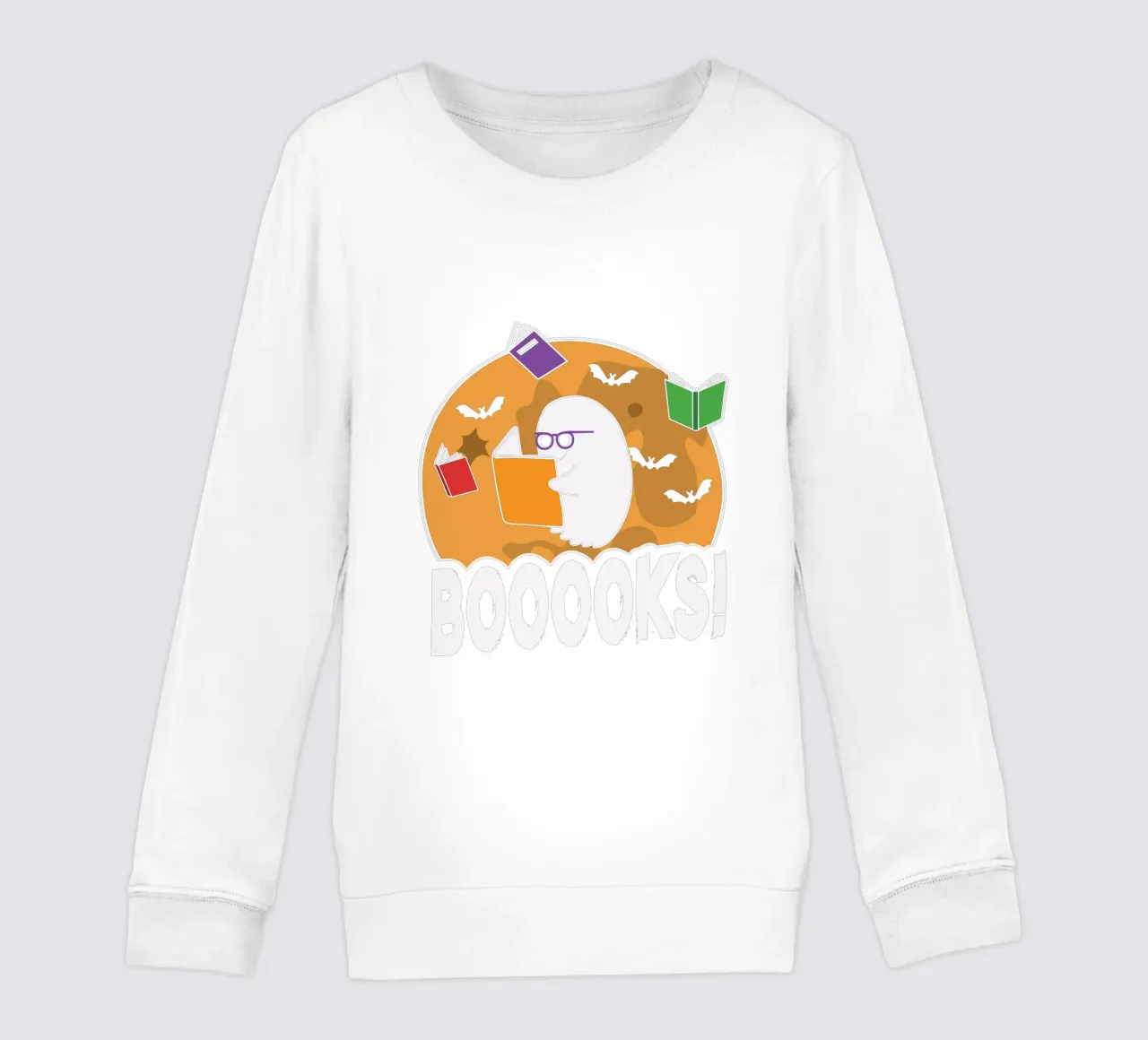 BOOOOKS felpa bambino da edsonramosart