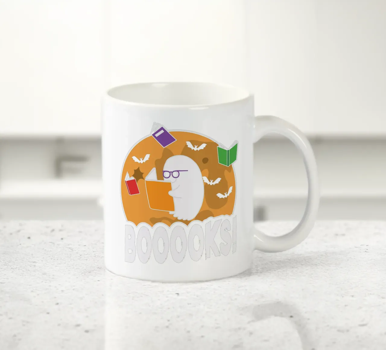 BOOOOKS tazza in ceramica da edsonramosart