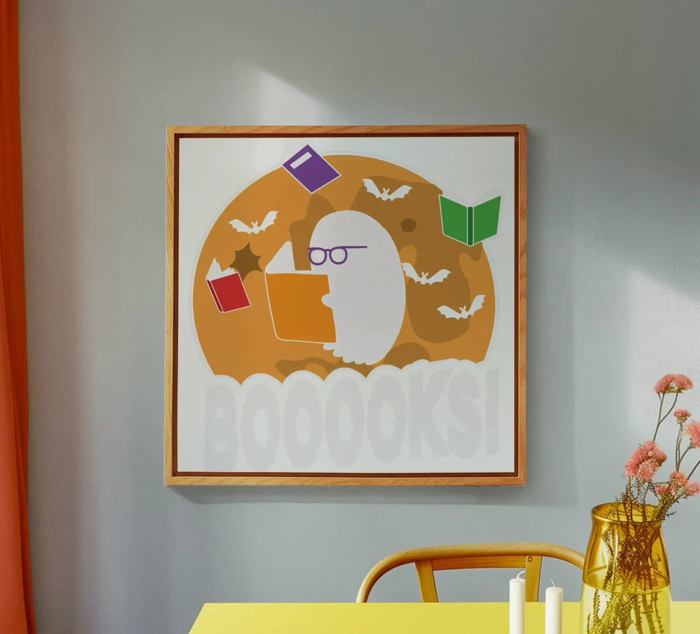 BOOOOKS Acryl-Glas von edsonramosart