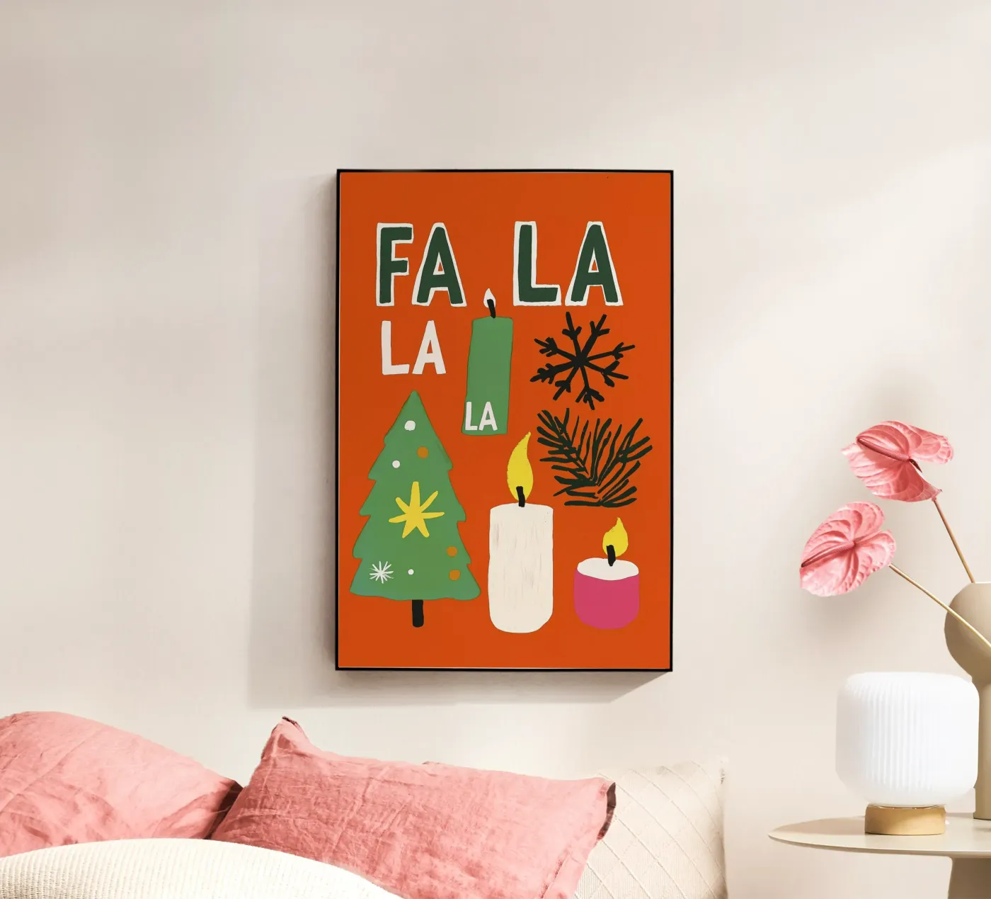Fa La La Acryl-Glas von treechild