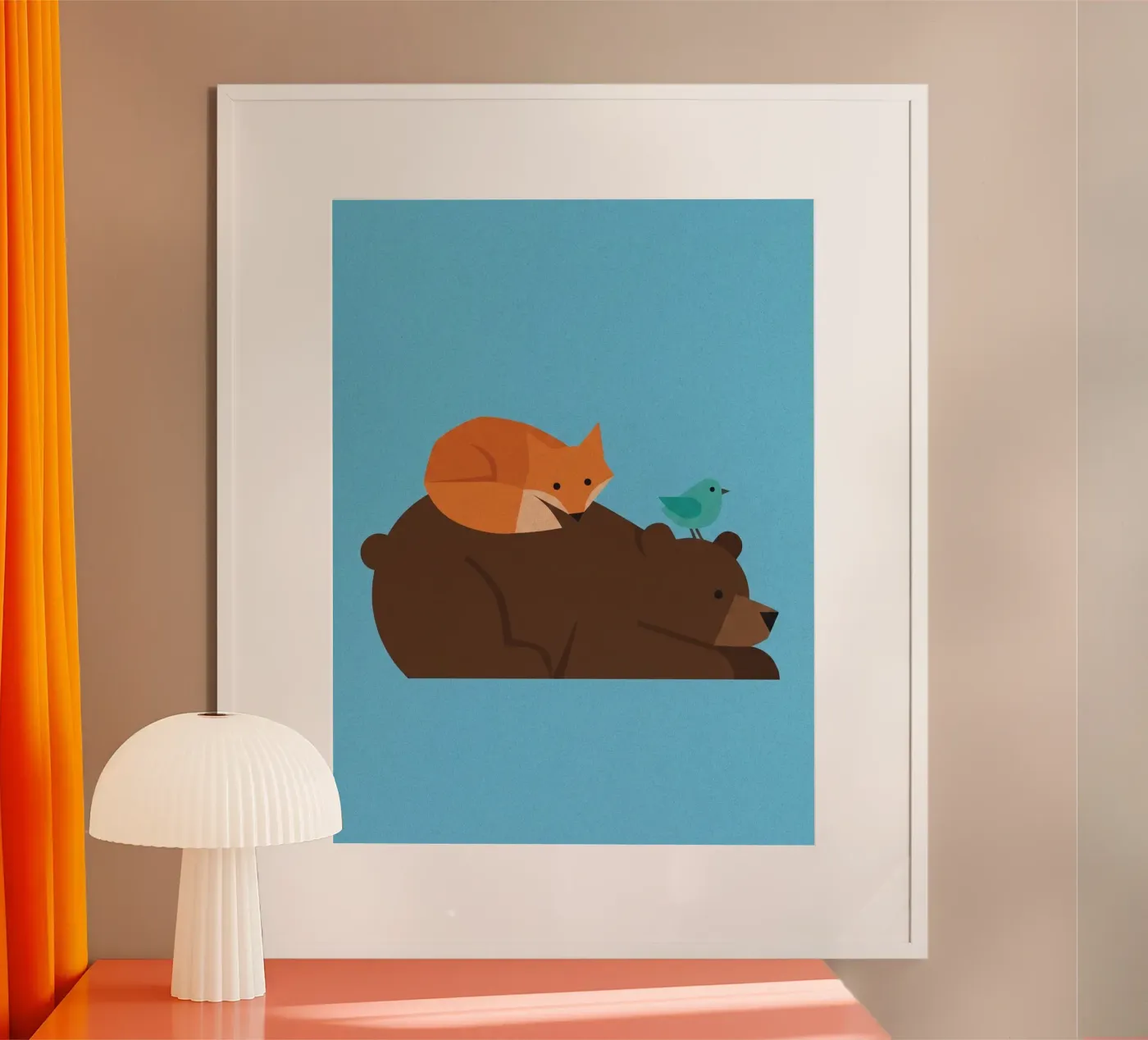 Waldfreunde Poster von Fredenise Sifrael