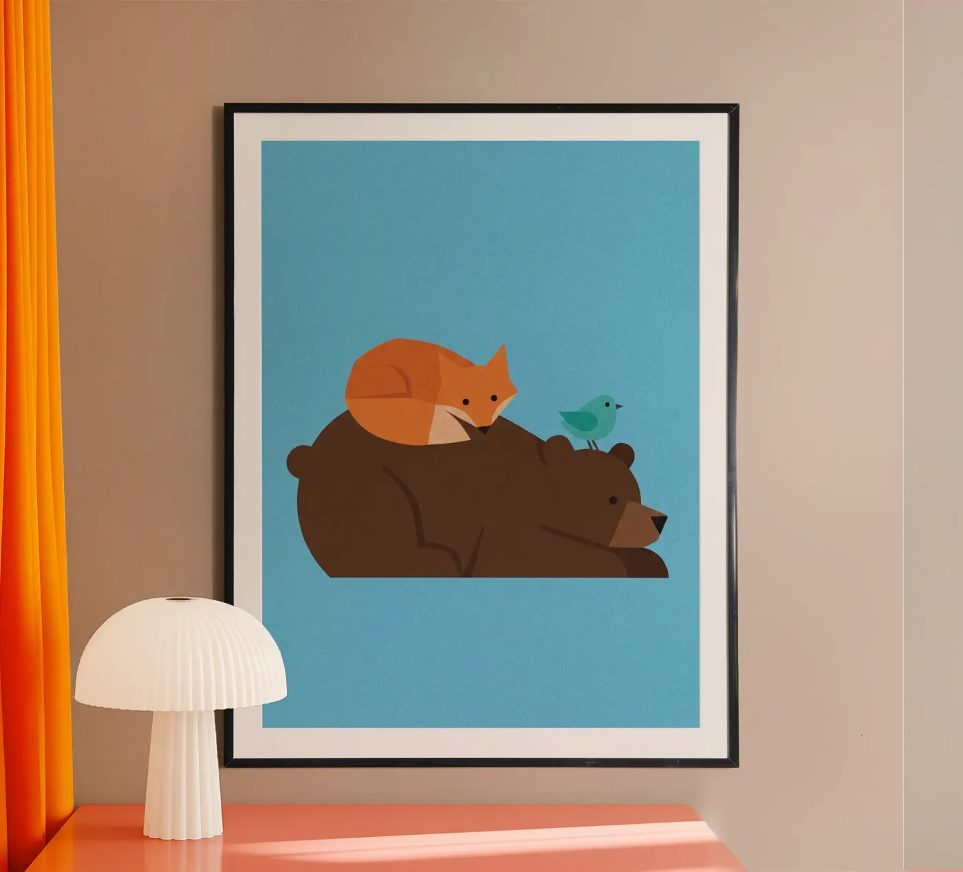 Waldfreunde Poster von Fredenise Sifrael