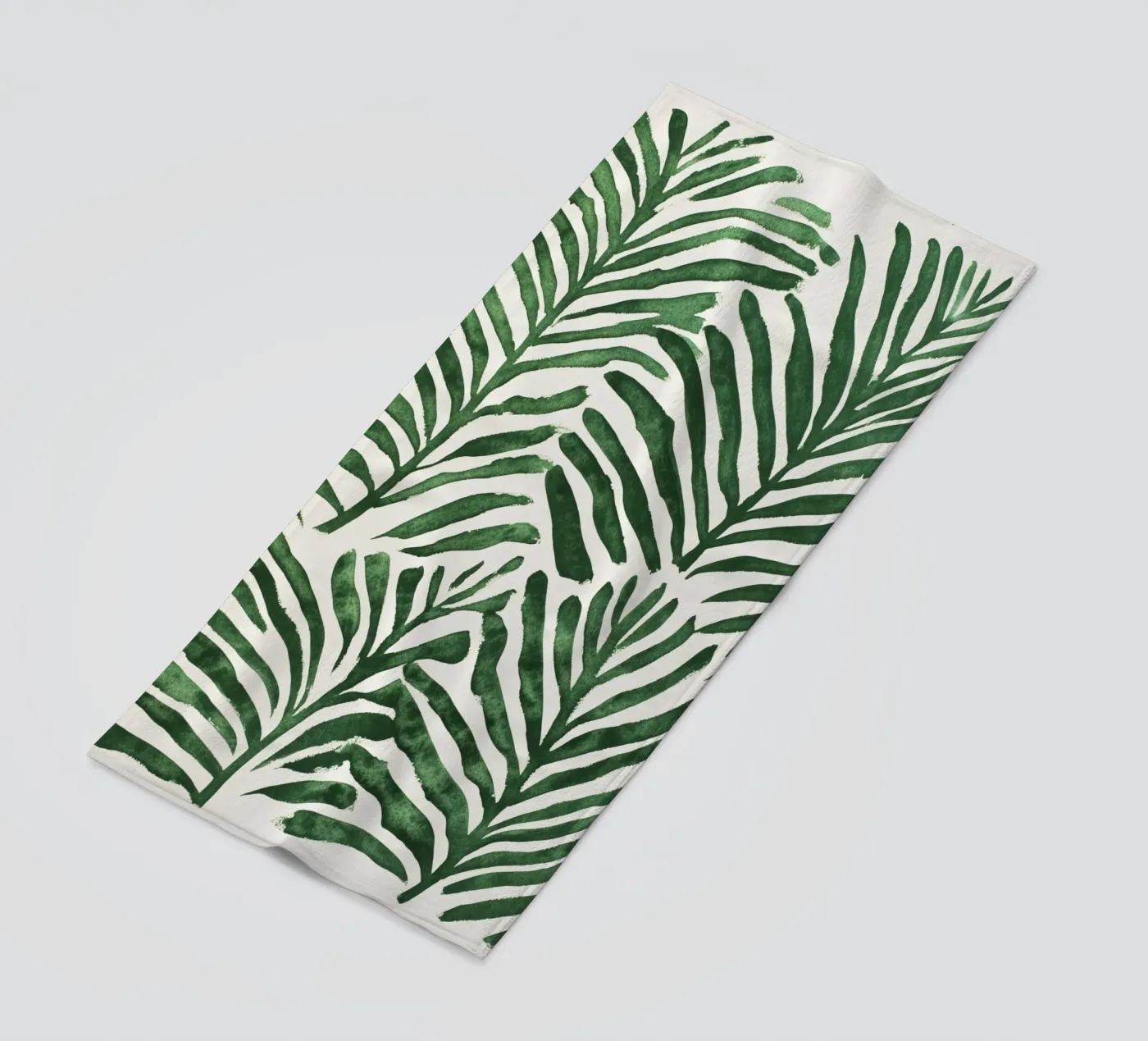 Fern beach towel by treechild