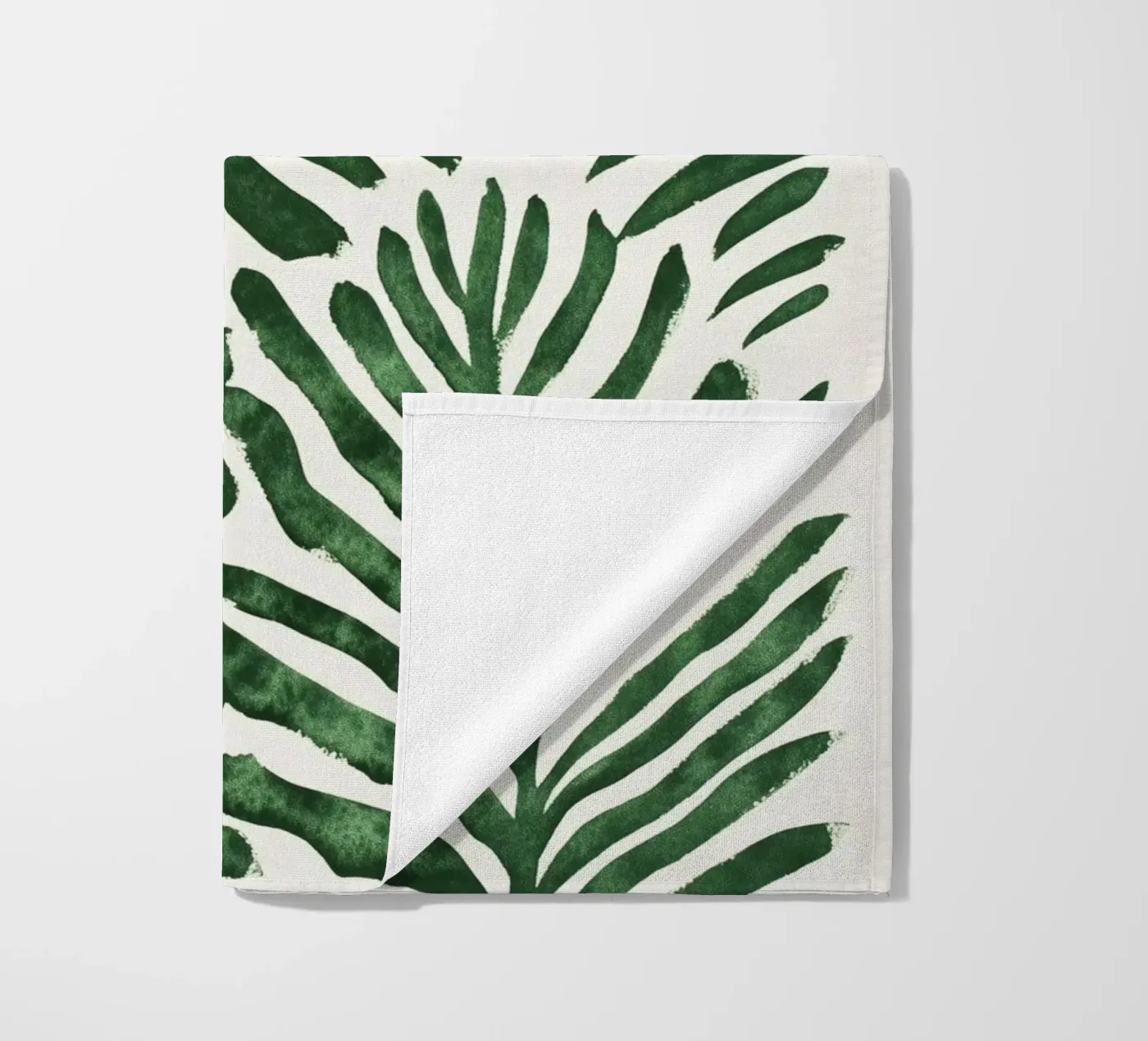 Fern beach towel by treechild