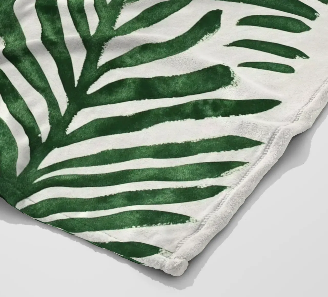 Fern coperta in pile da treechild