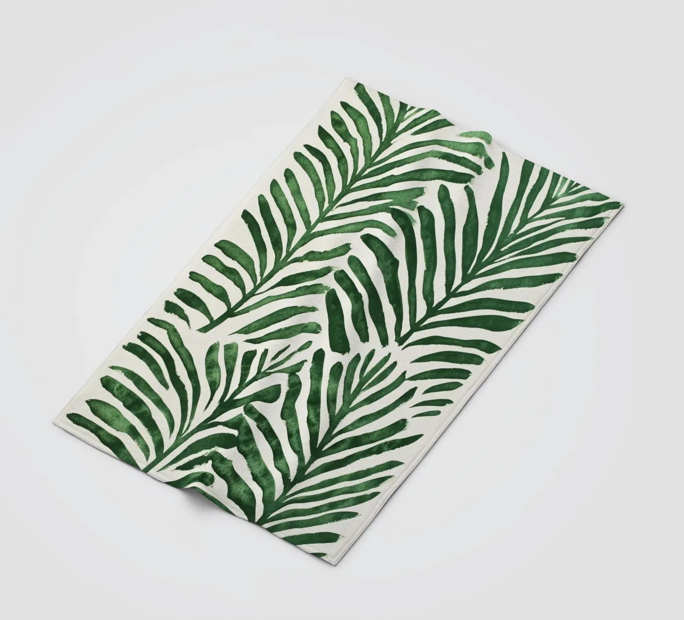 Fern fleece blanket by treechild