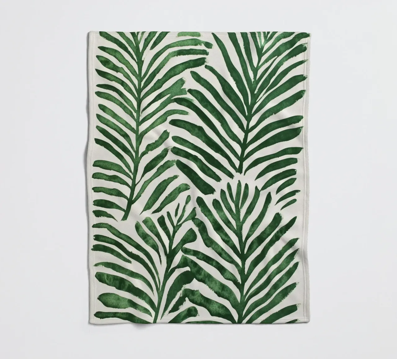 Fern coperta in pile da treechild