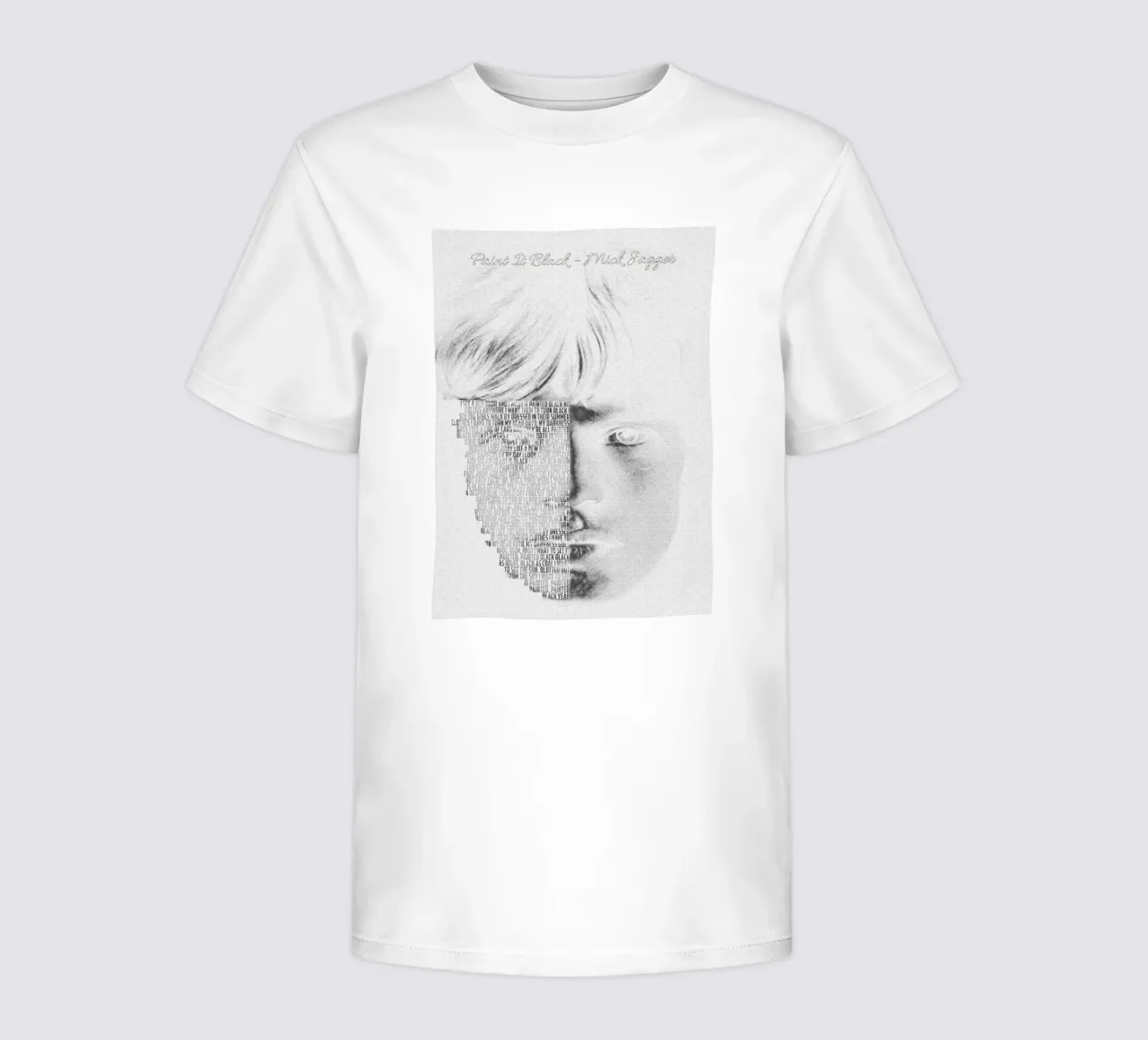 Paint It Black kids t-shirt by Gunawan Rb