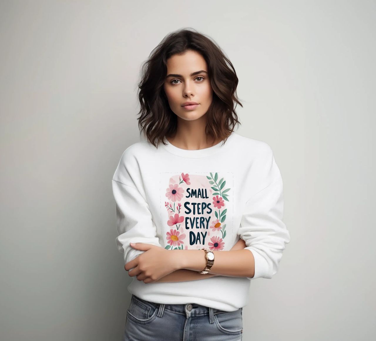 Small Steps Every Day felpa da treechild