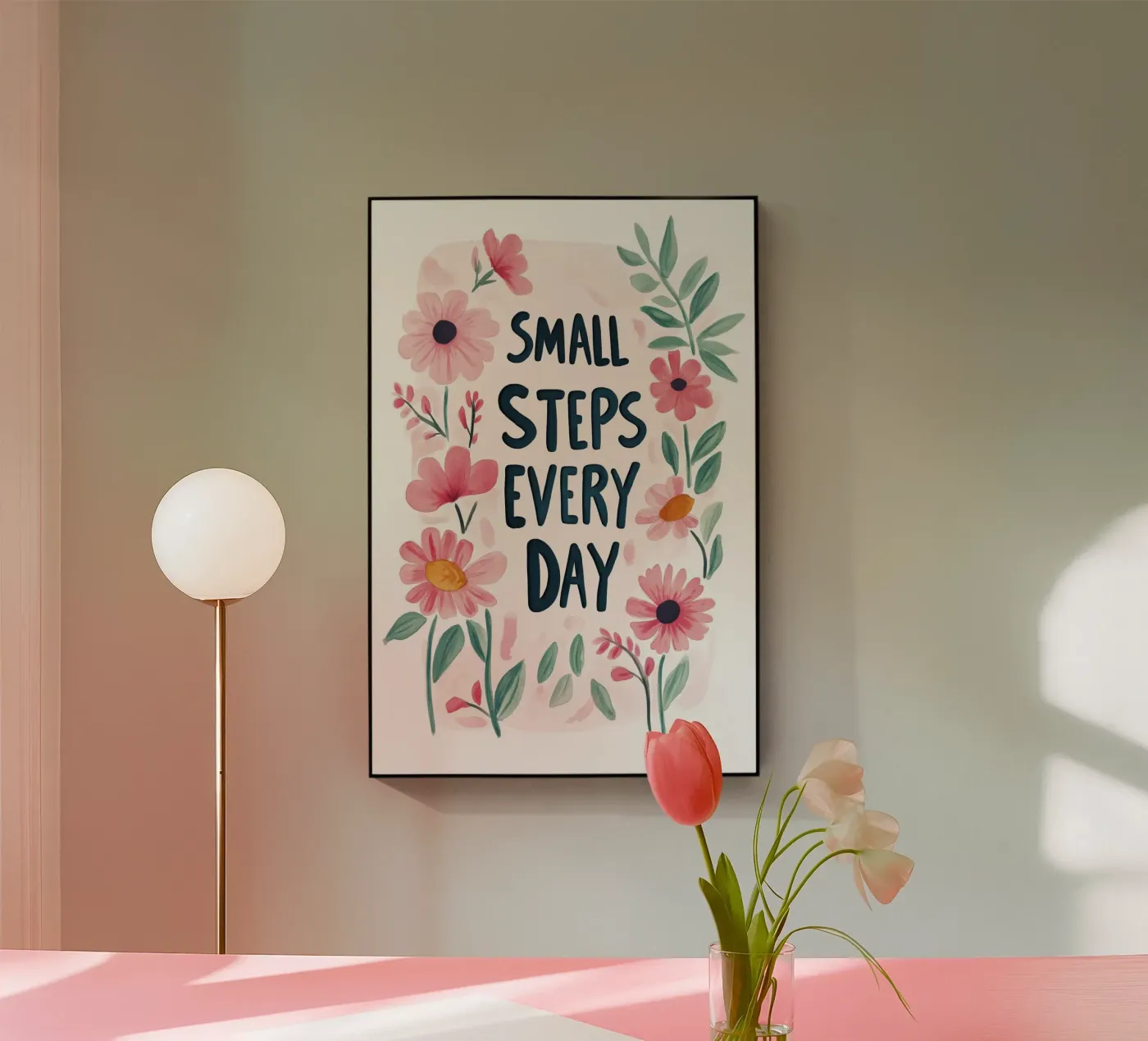 Small Steps Every Day plexiglas de treechild