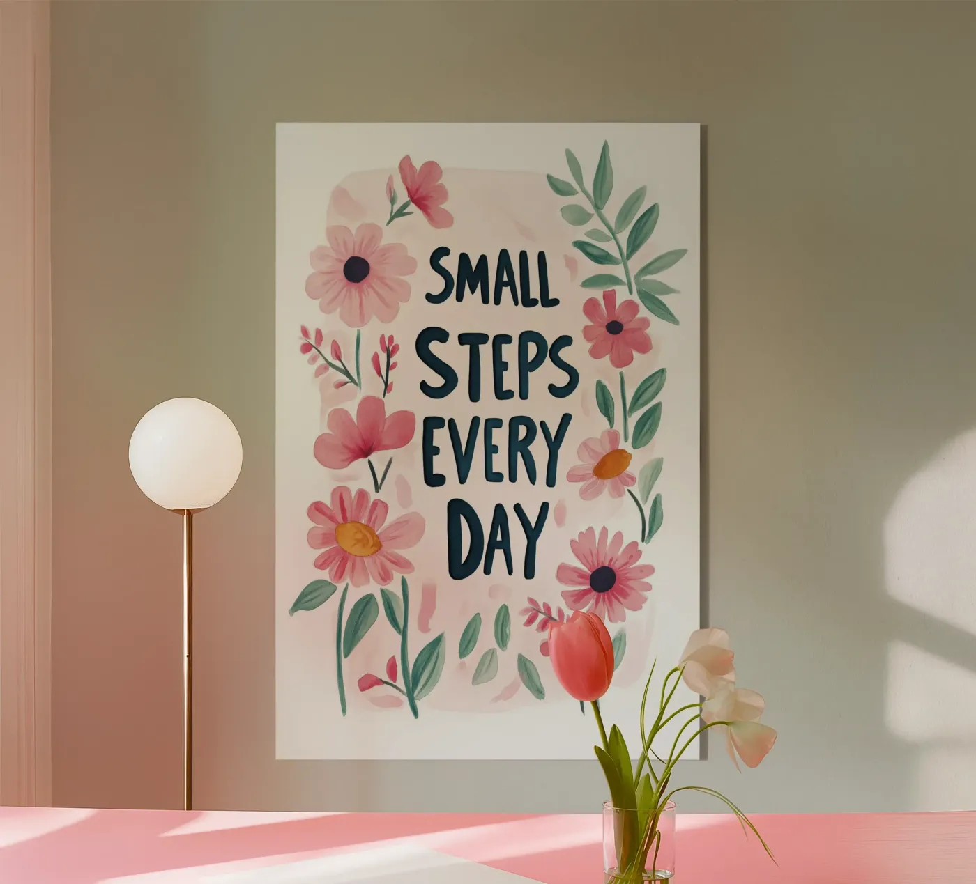 Small Steps Every Day plexiglas de treechild