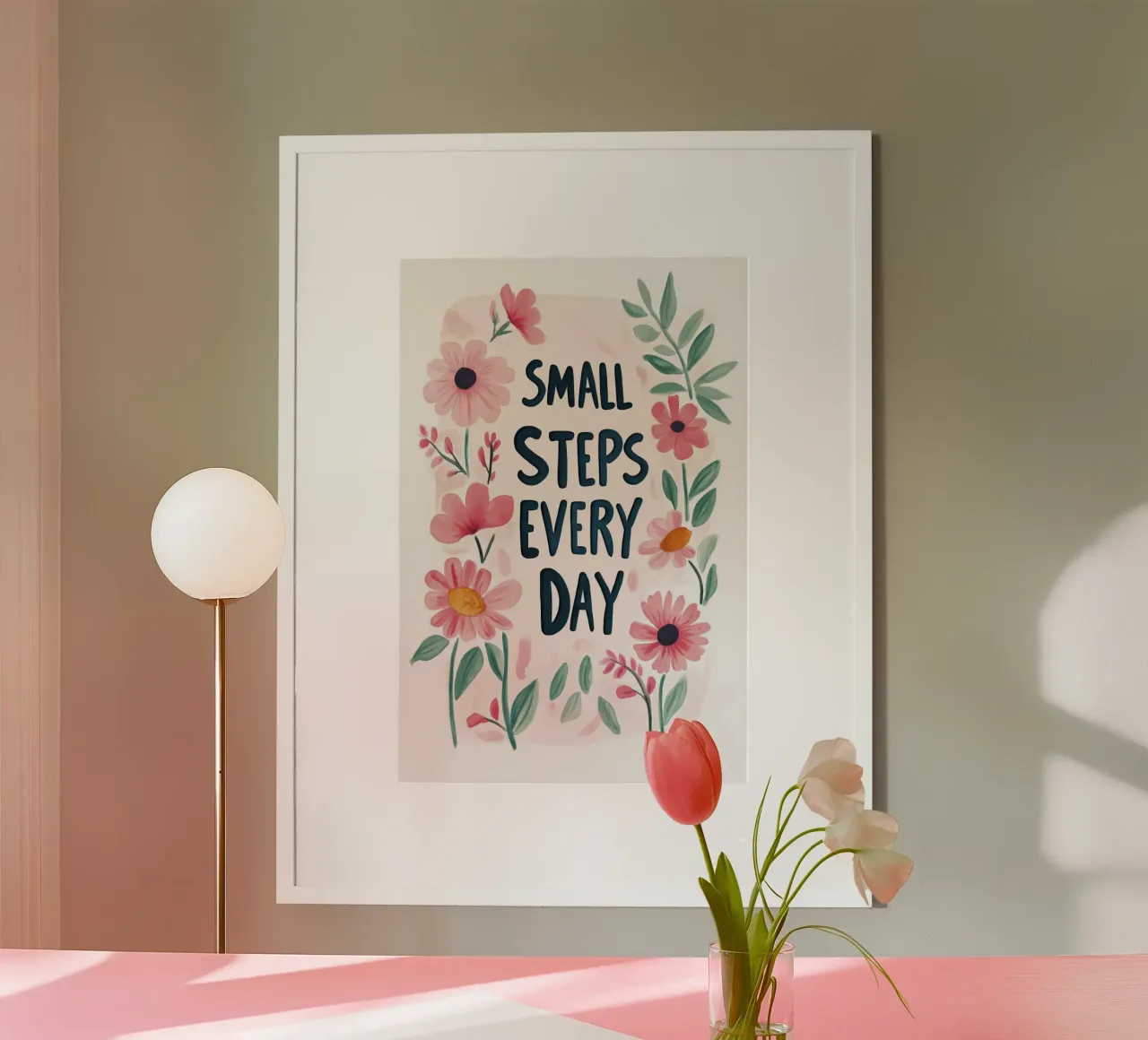 Small Steps Every Day carta hahnemühle da treechild