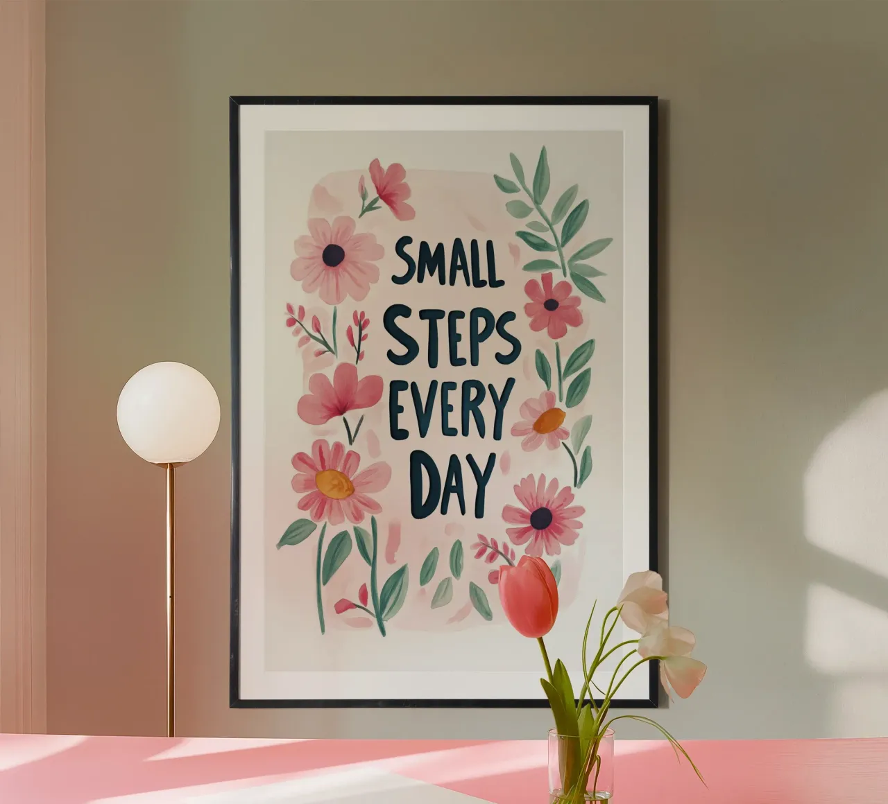 Small Steps Every Day carta hahnemühle da treechild