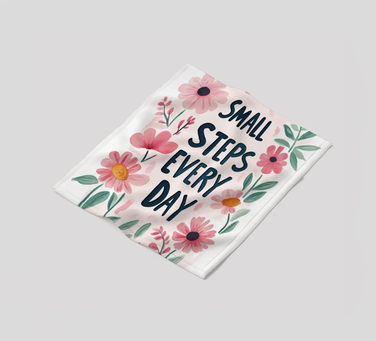 Small Steps Every Day coperta in pile da treechild
