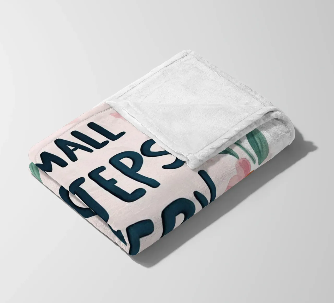 Small Steps Every Day coperta in pile da treechild