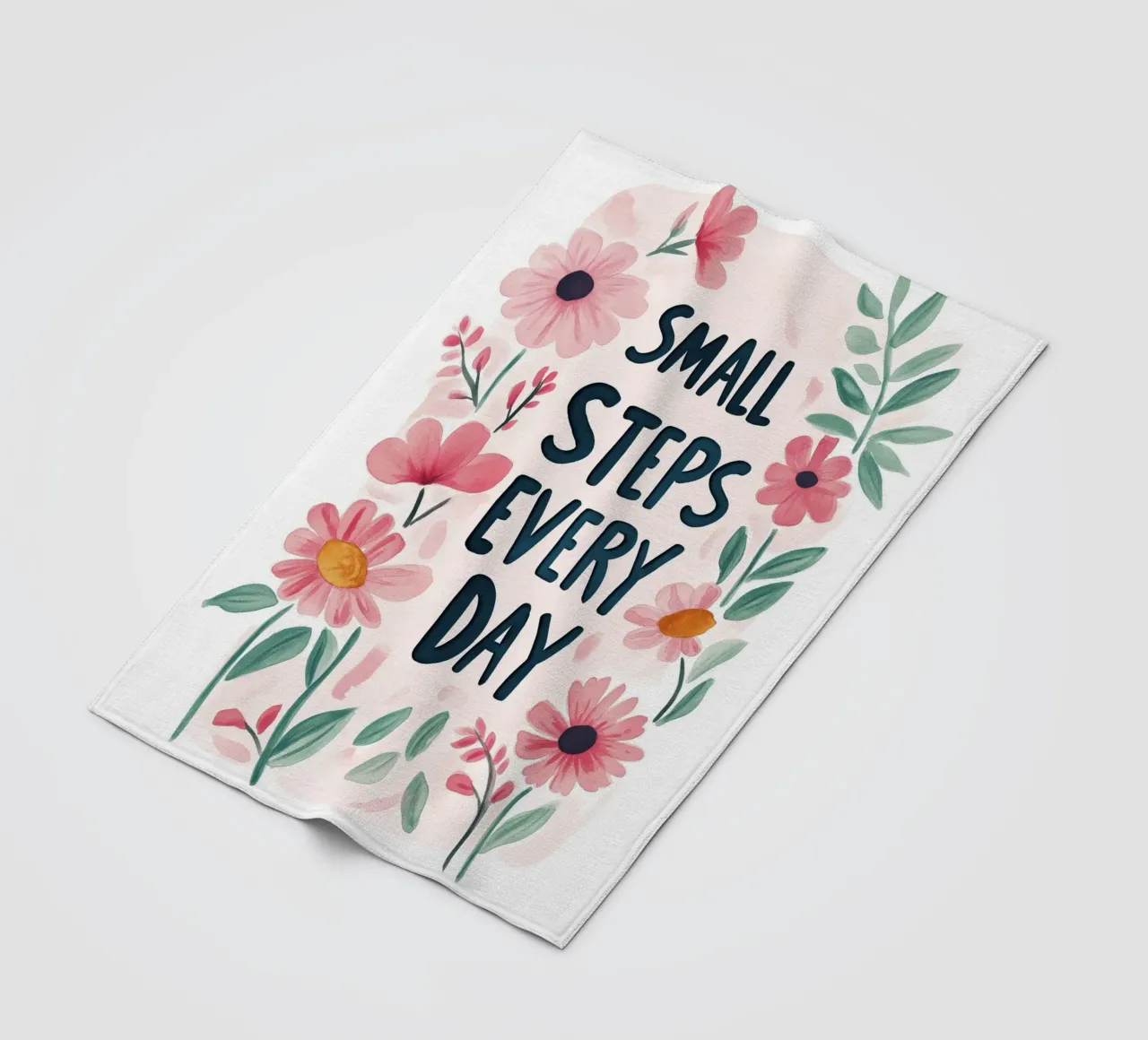 Small Steps Every Day coperta in pile da treechild