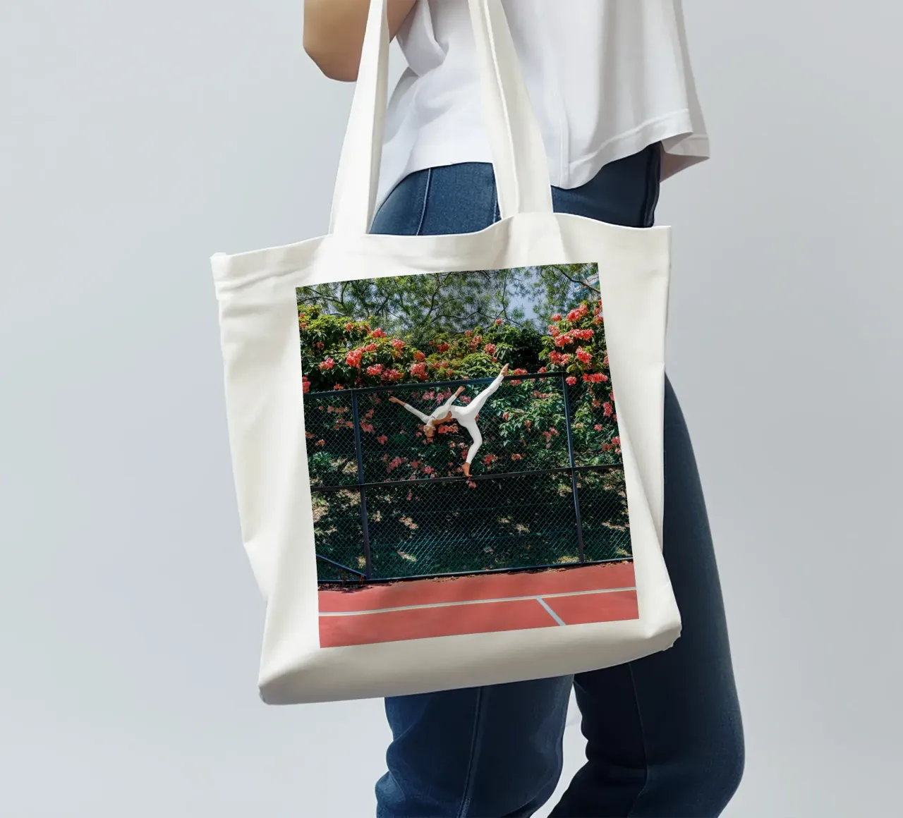 Alexandra #4 borsa in juta da The Urban Yoga
