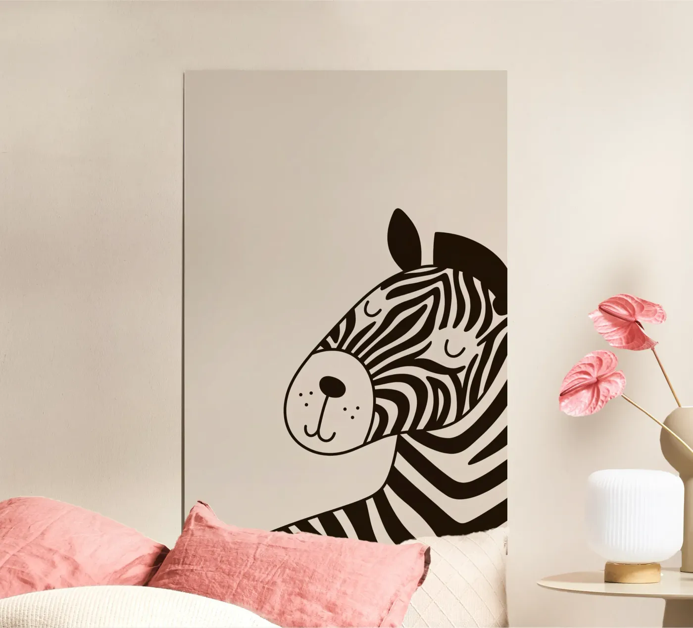 Zebra tranquilla poster da Fredenise Sifrael