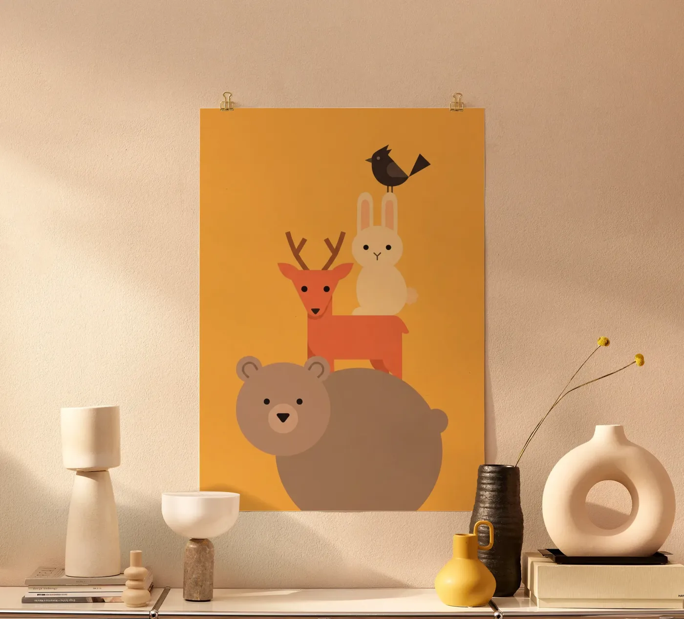 Amici della foresta poster da Fredenise Sifrael