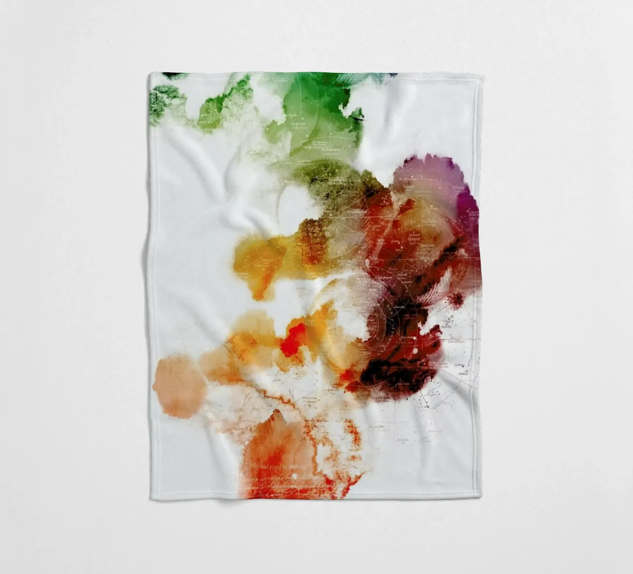 Imaginary Moments 3 fleece blanket by Mr Cup