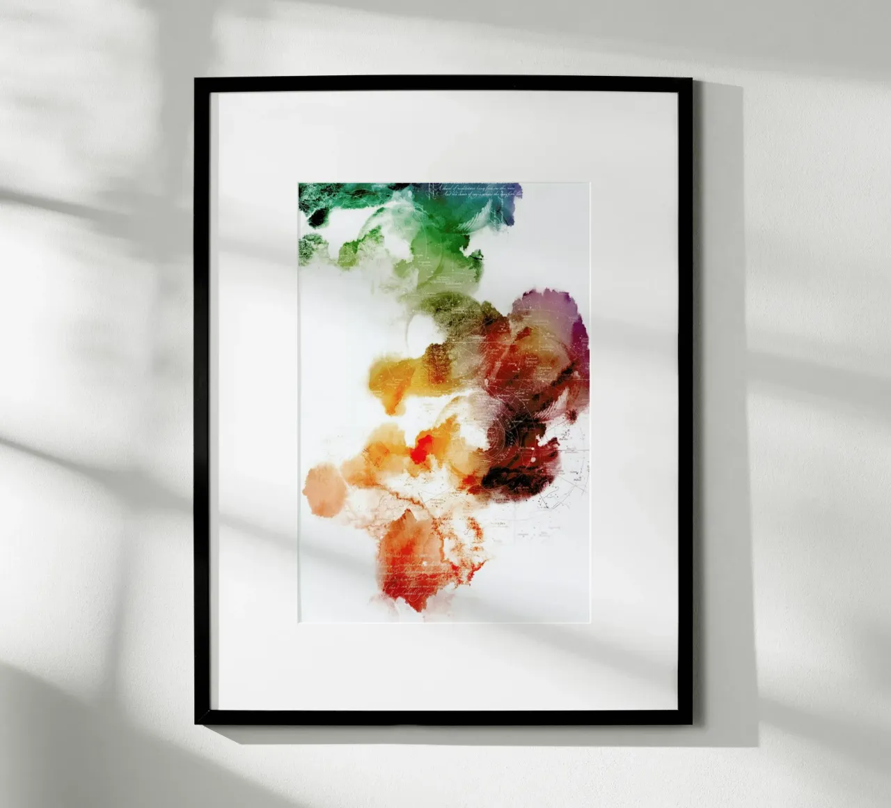 Imaginary Moments 3 poster con telaio in alluminio da Mr Cup