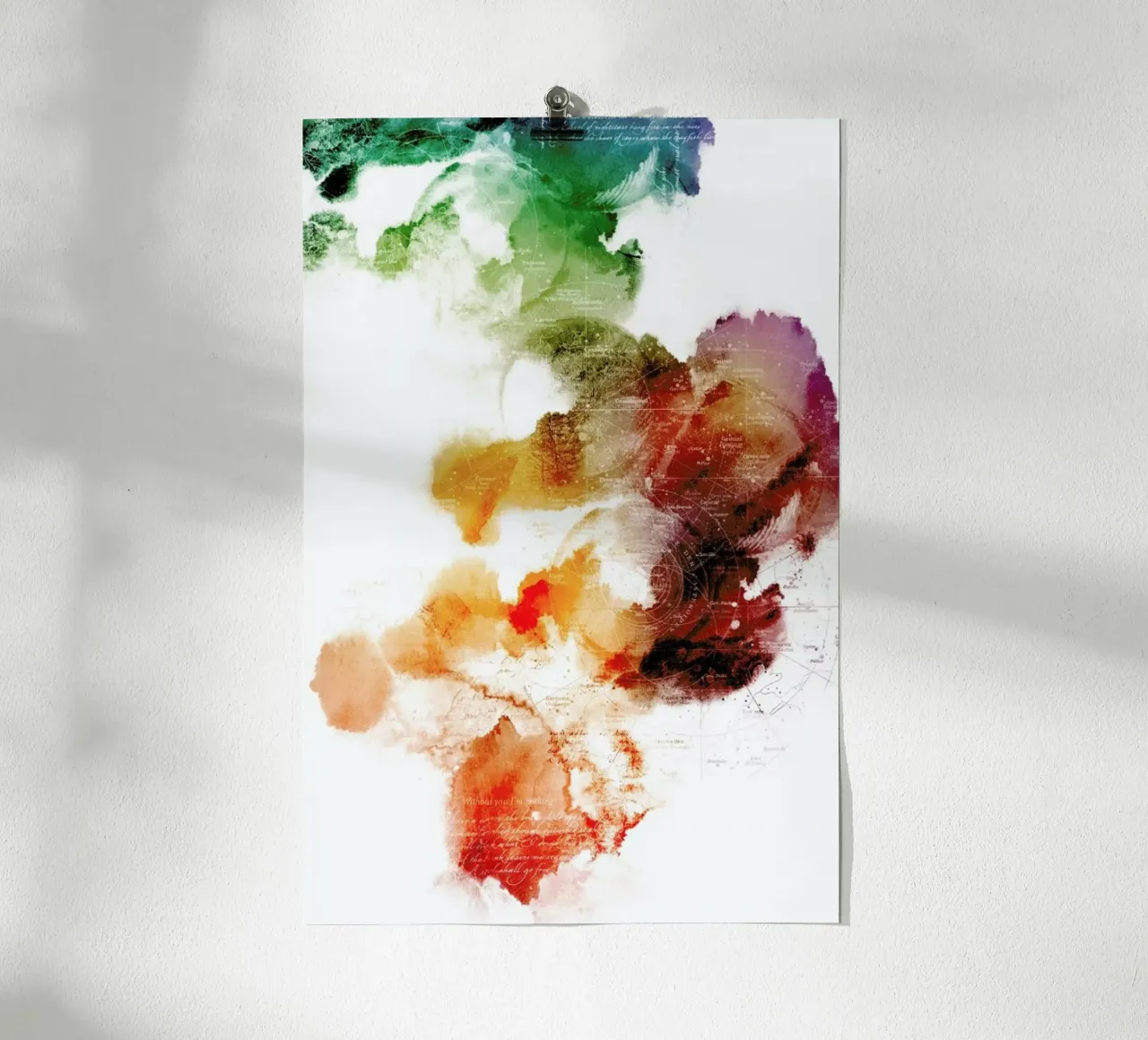 Imaginary Moments 3 poster con telaio in alluminio da Mr Cup