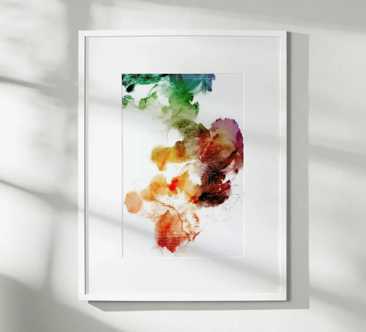 Imaginary Moments 3 poster con telaio in alluminio da Mr Cup