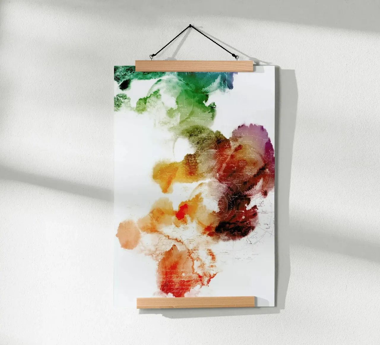 Imaginary Moments 3 poster con telaio in alluminio da Mr Cup