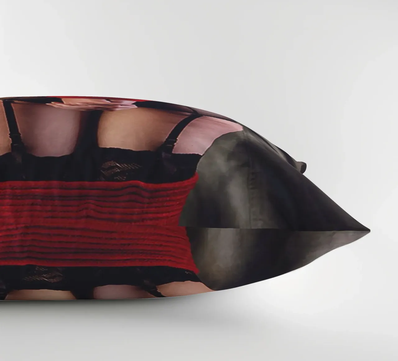 Rosso di corsa cuscino da Dave Hare Photography